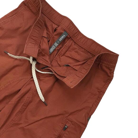 Vuori Ripstop Pants Medium M Mens Brick Outdoor Hiking Joggers Chino Workwear - Picture 3 of 3